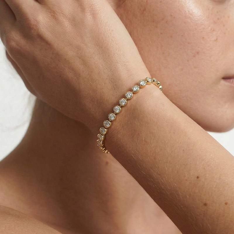 The Chloe Bezel Bracelet