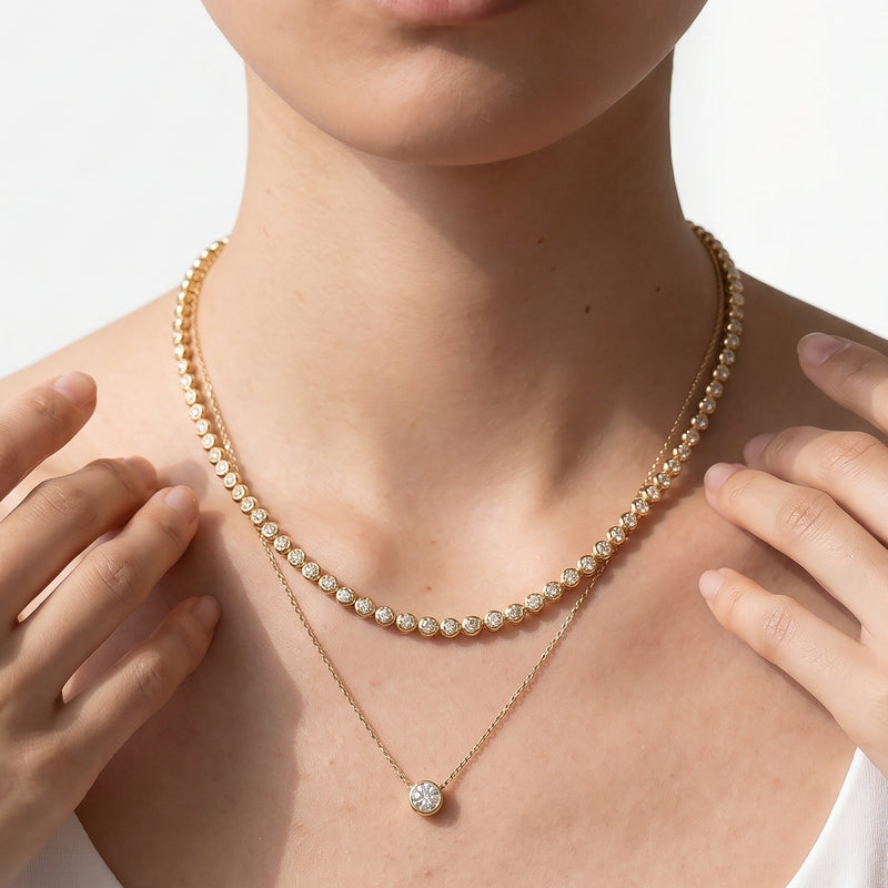 The Chloe Tennis Necklace