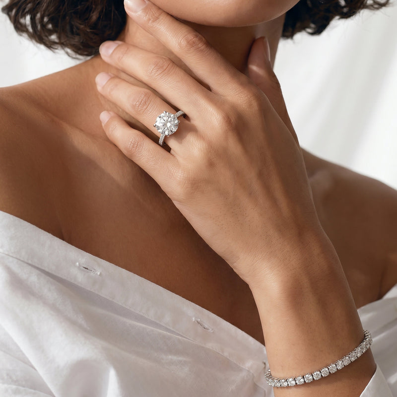 The W Icon Engagement Ring