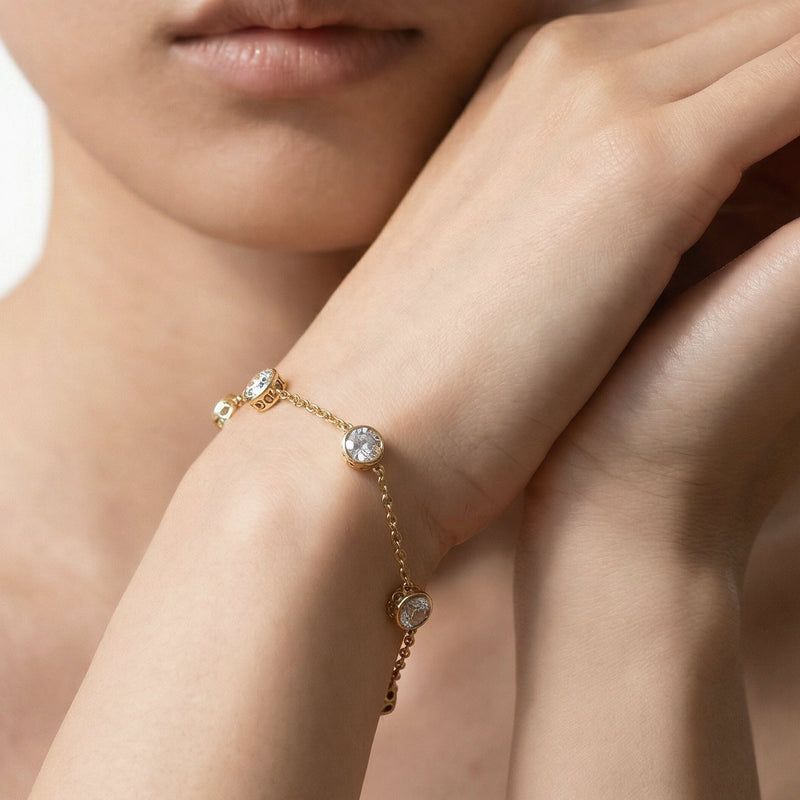 Signature Diamond Charm Bracelet