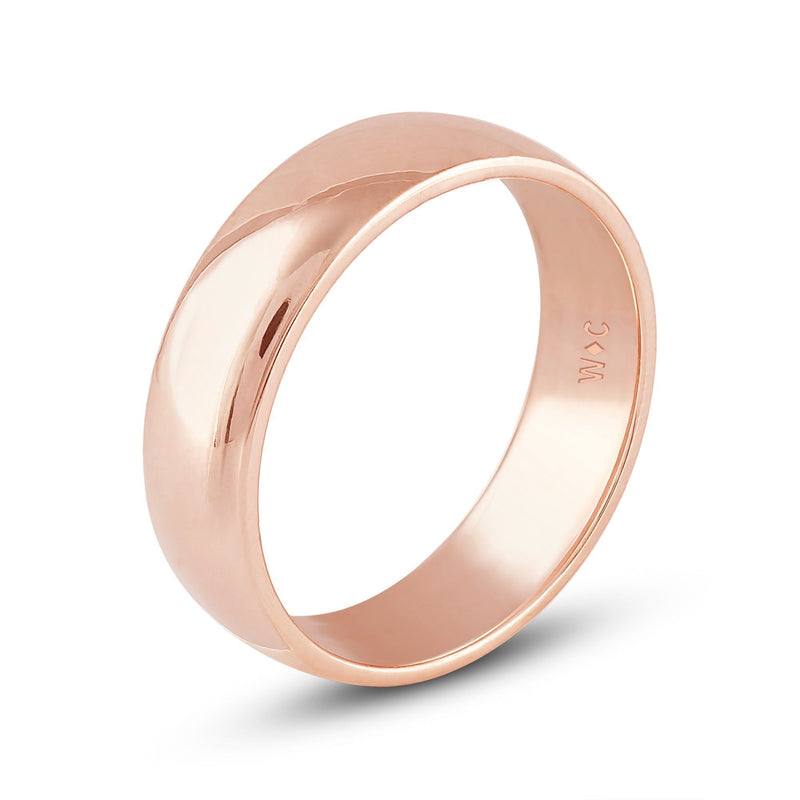 Men's Low Dome Comfort Fit Band