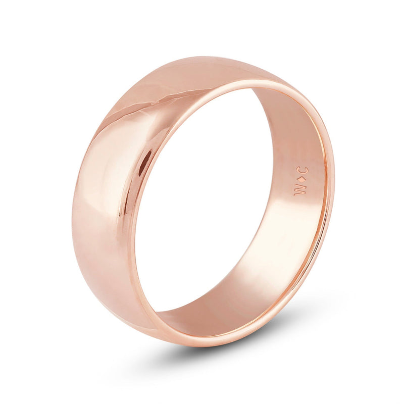 Men's Low Dome Comfort Fit Band