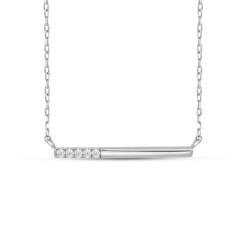 Diamond Bar Pendant