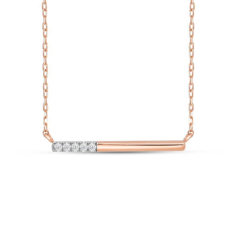 Diamond Bar Pendant