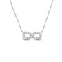 Lab Diamond Infinity Pendant