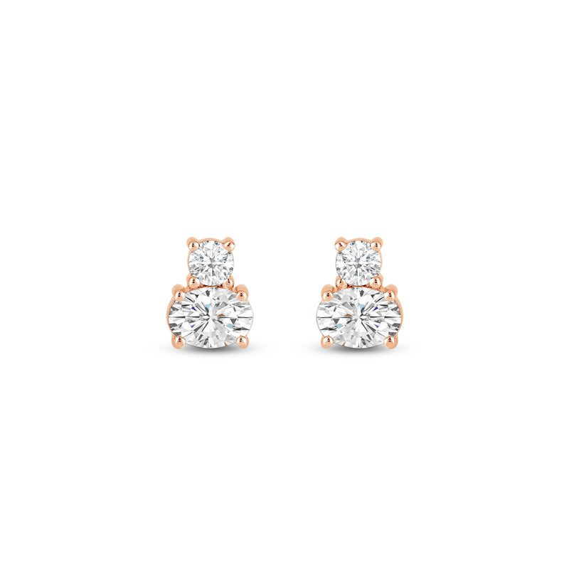 Duet Oval Earrings