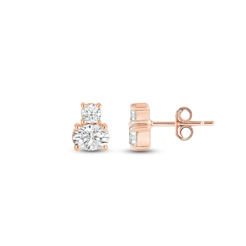 Duet Oval Earrings