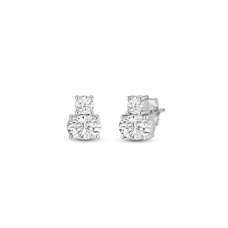 Duet Oval Earrings
