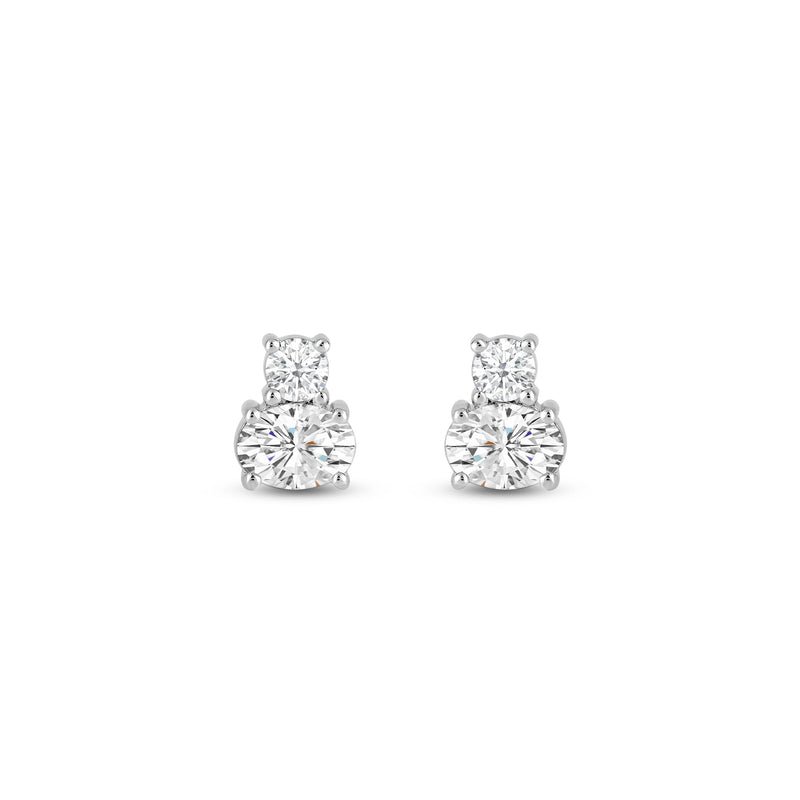 Duet Oval Earrings