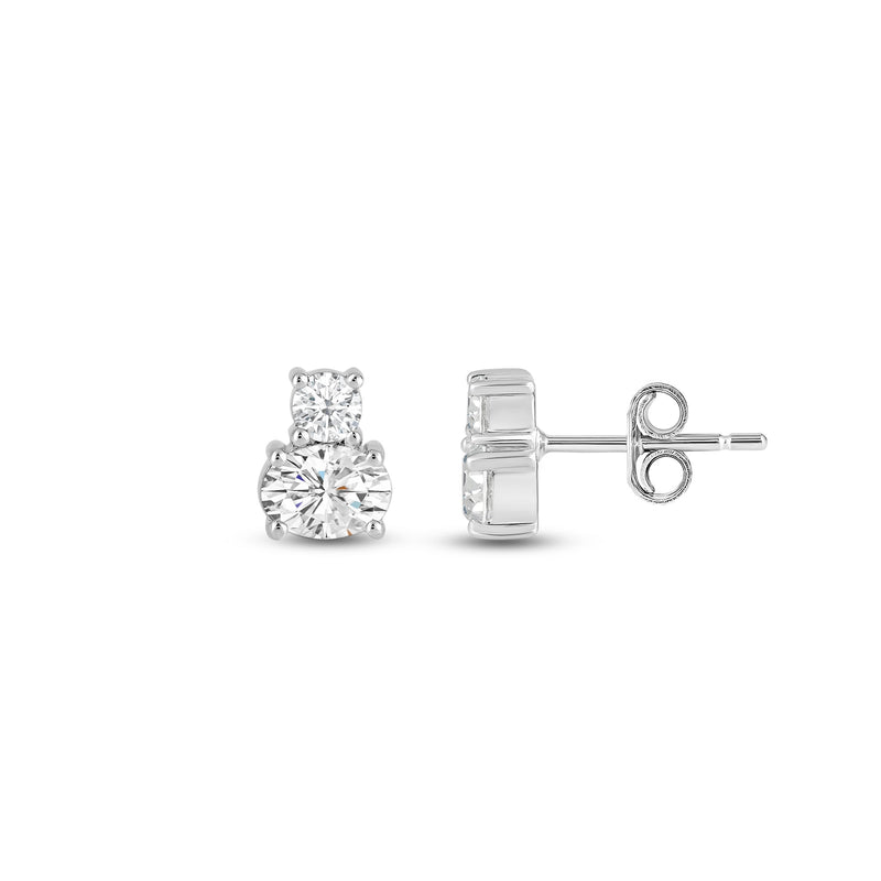 Duet Oval Earrings