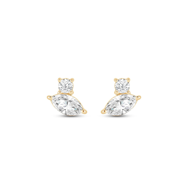 Duet Marquise Earrings