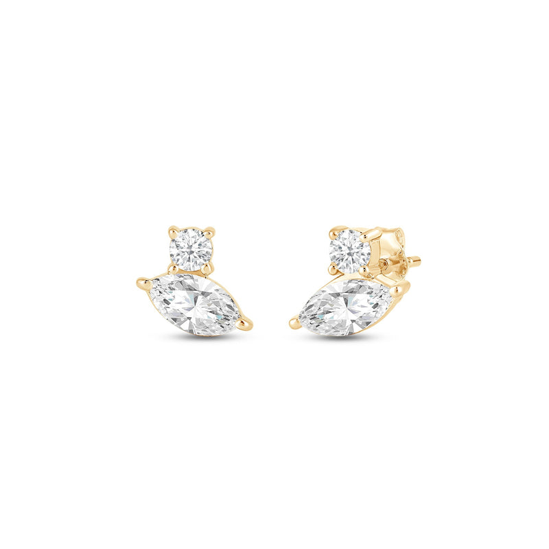 Duet Marquise Earrings