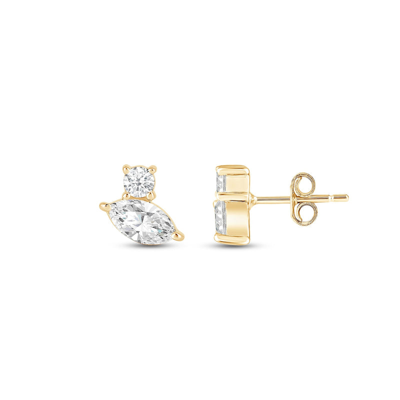 Duet Marquise Earrings