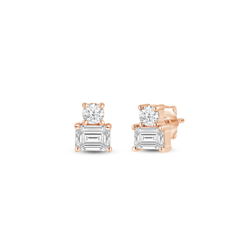 Duet Emerald Earrings