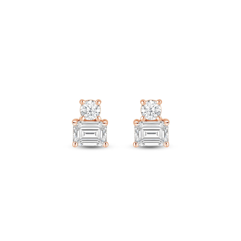 Duet Emerald Earrings
