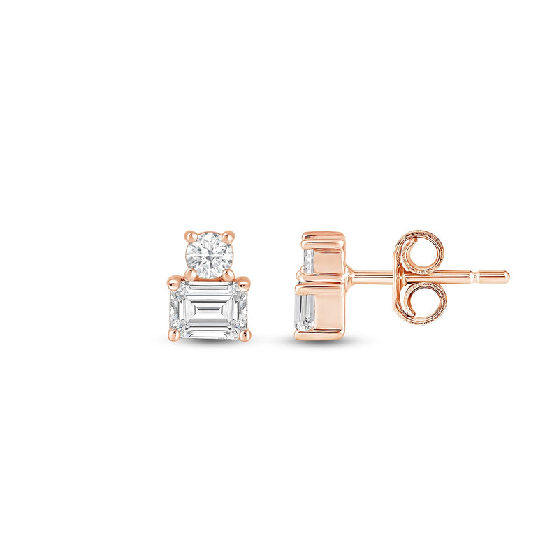 Duet Emerald Earrings