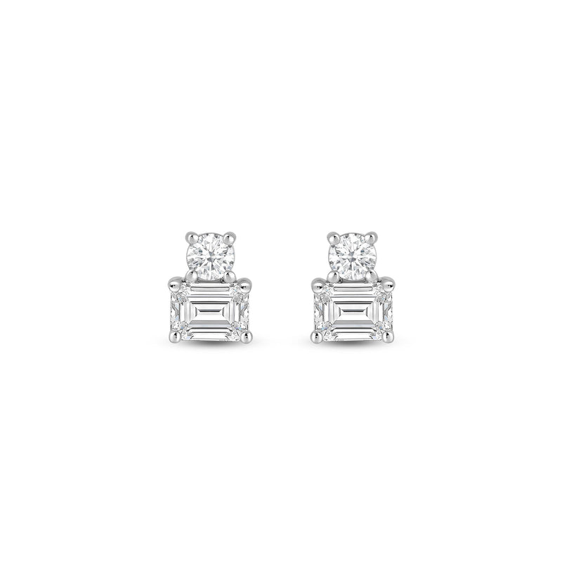 Duet Emerald Earrings