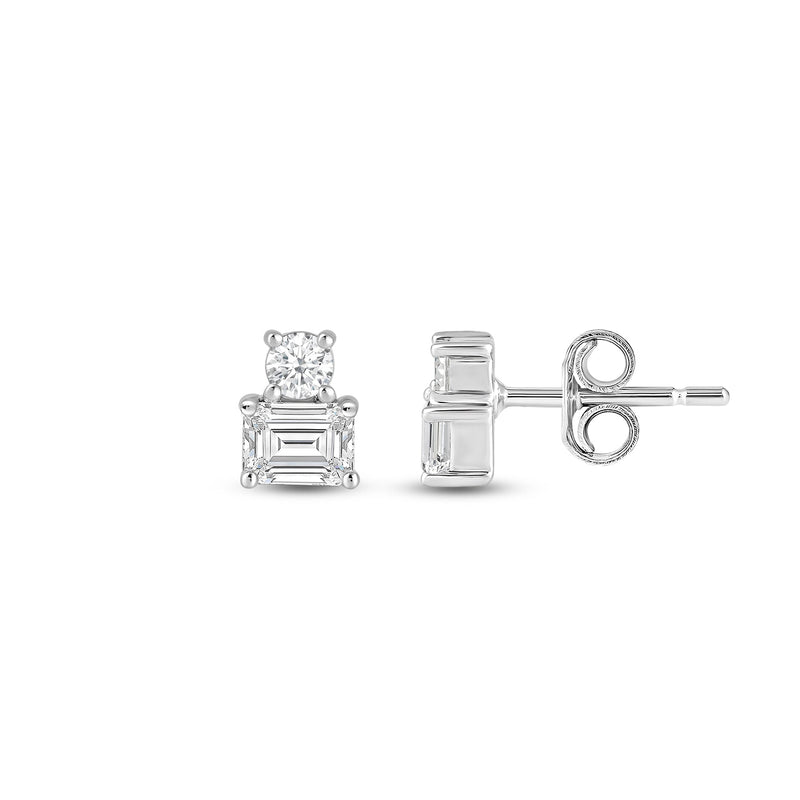 Duet Emerald Earrings
