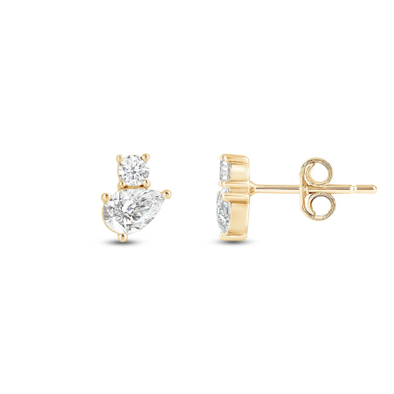 Duet Pear Earrings