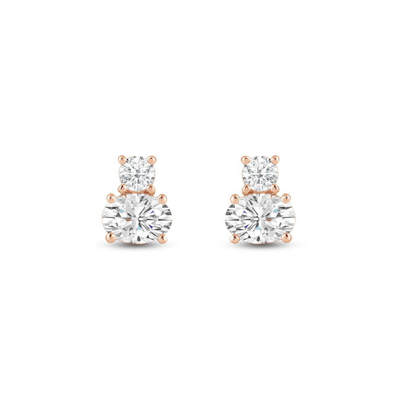 Duet Oval Earrings