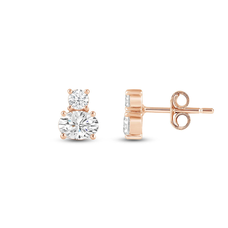 Duet Oval Earrings
