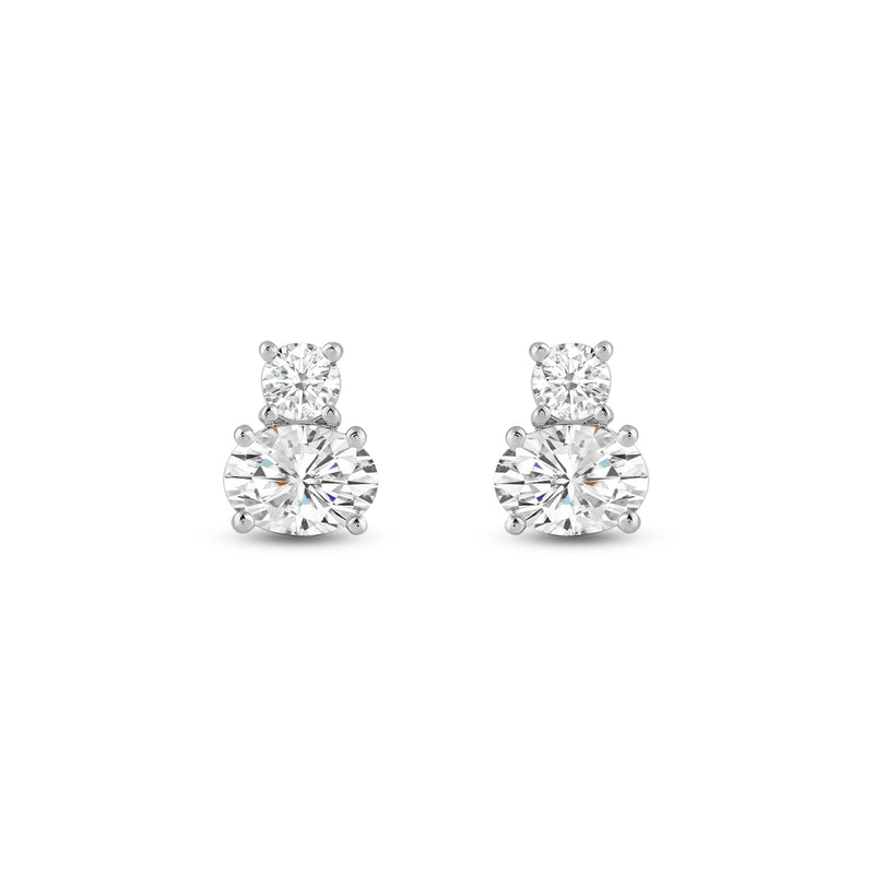 Duet Oval Earrings