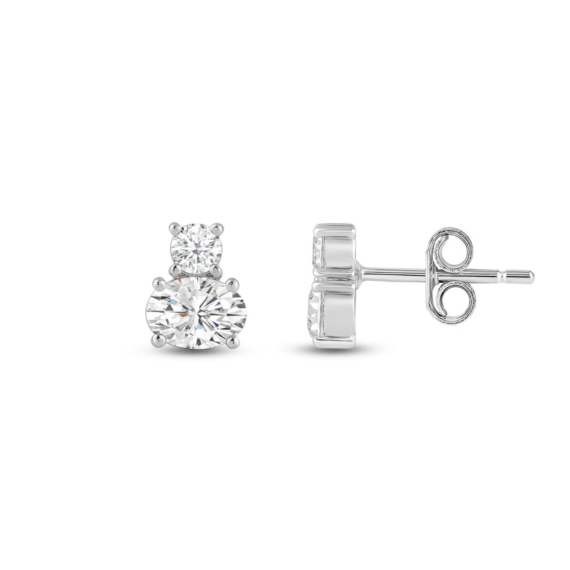 Duet Oval Earrings