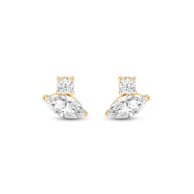 Duet Marquise Earrings