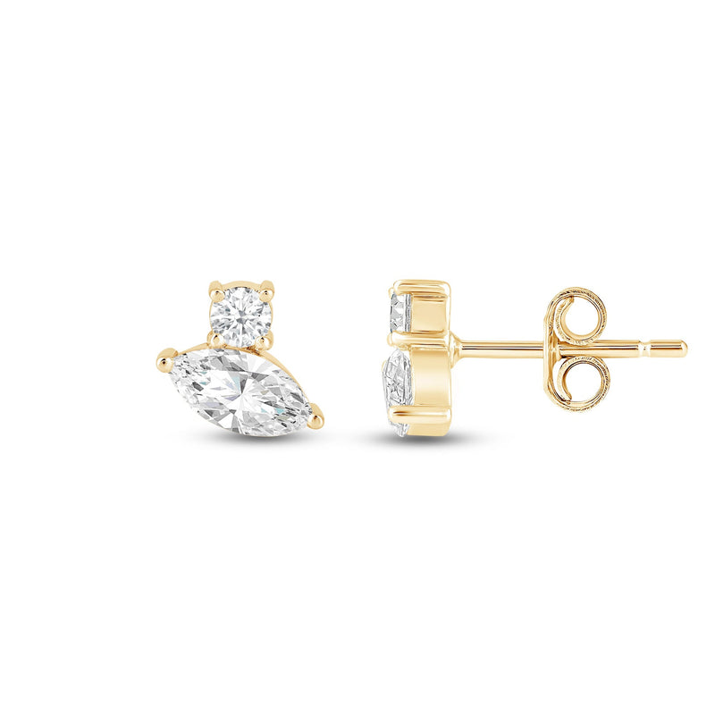 Duet Marquise Earrings