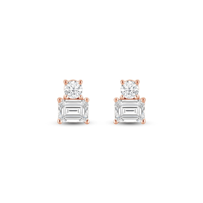 Duet Emerald Earrings