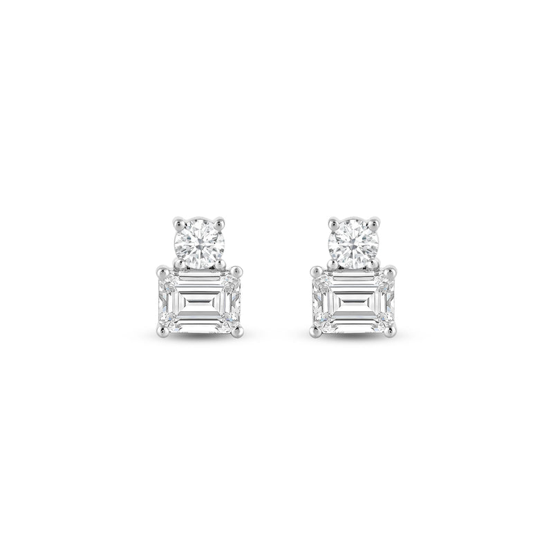 Duet Emerald Earrings