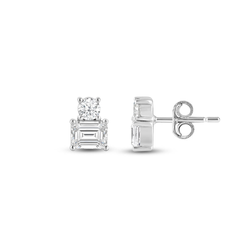 Duet Emerald Earrings