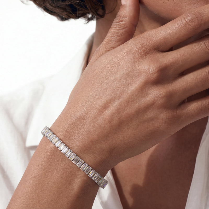Emerald Tennis Bracelet
