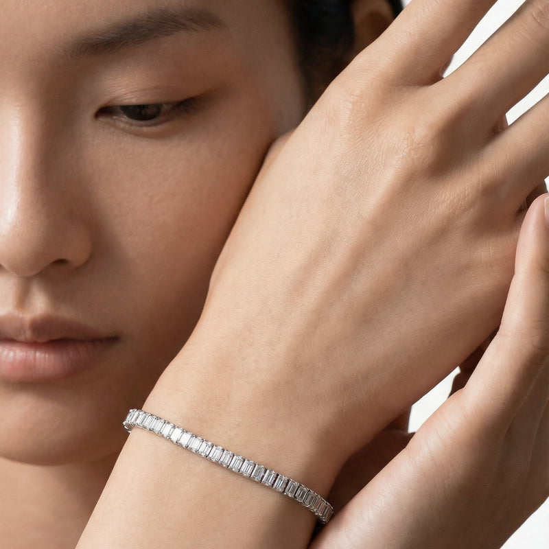 Emerald Tennis Bracelet