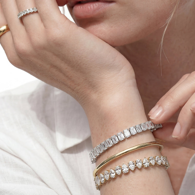 Emerald Tennis Bracelet