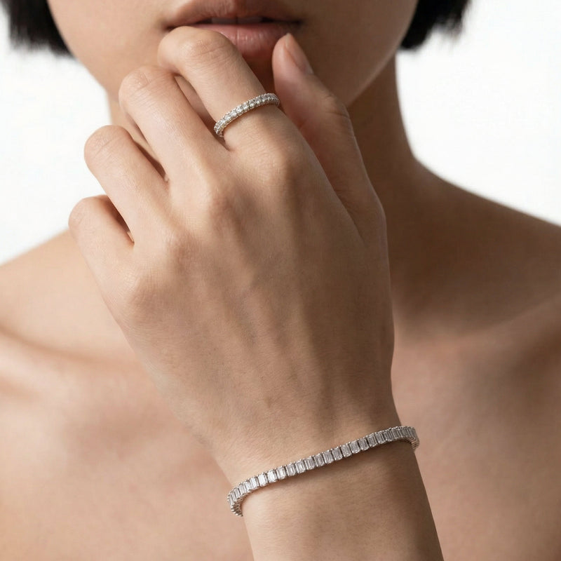 Emerald Tennis Bracelet