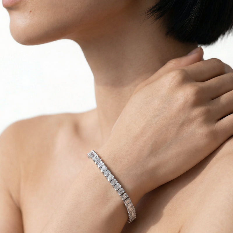 Emerald Tennis Bracelet