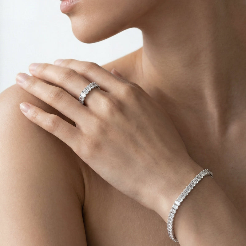 Emerald Tennis Bracelet