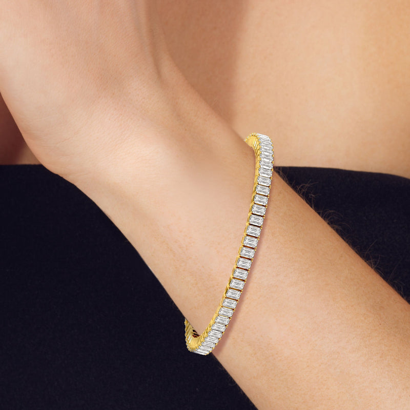 Emerald Tennis Bracelet