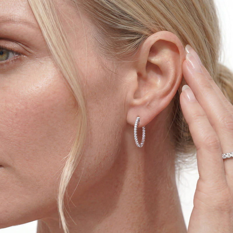 Inside Out "U" Basket Oval Hoops