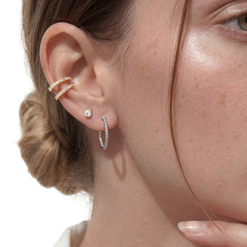 Inside Out "U" Basket Oval Hoops