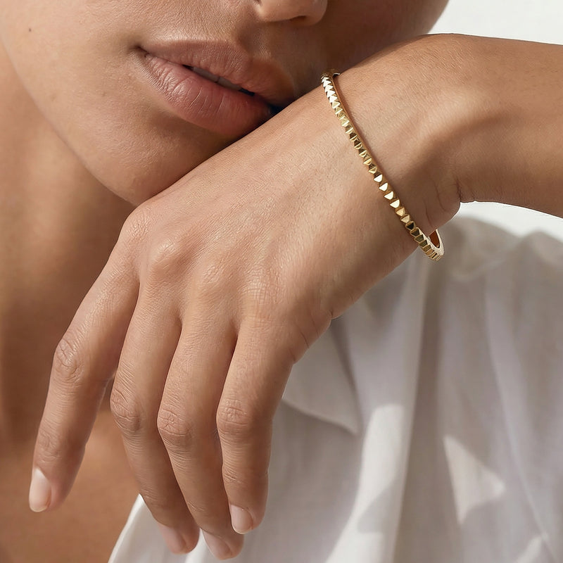 The Maeve Texture Bangle