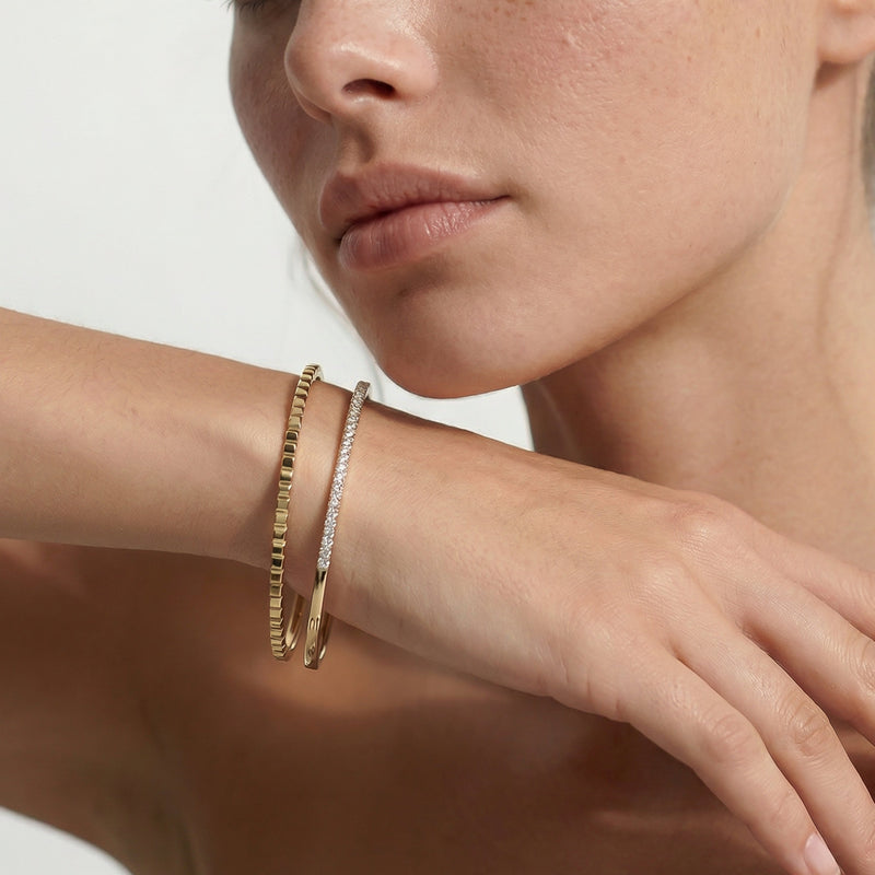 The Eliza Pave Bangle