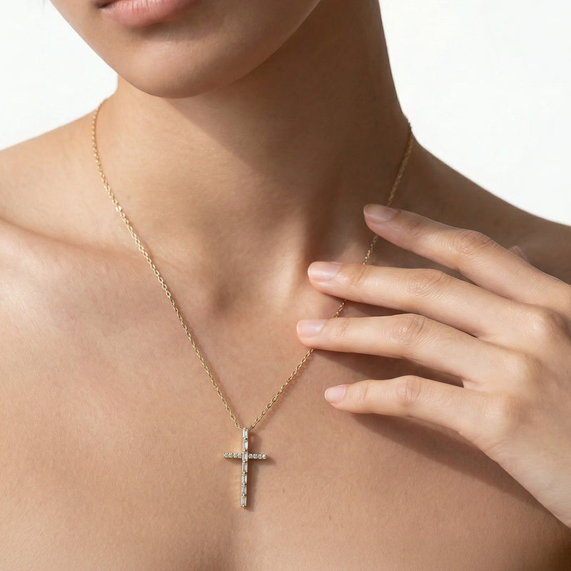 The Elle Cross Necklace