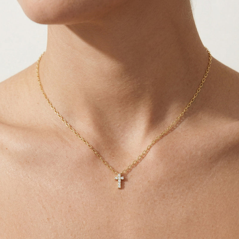 The Elizabeth Cross Necklace