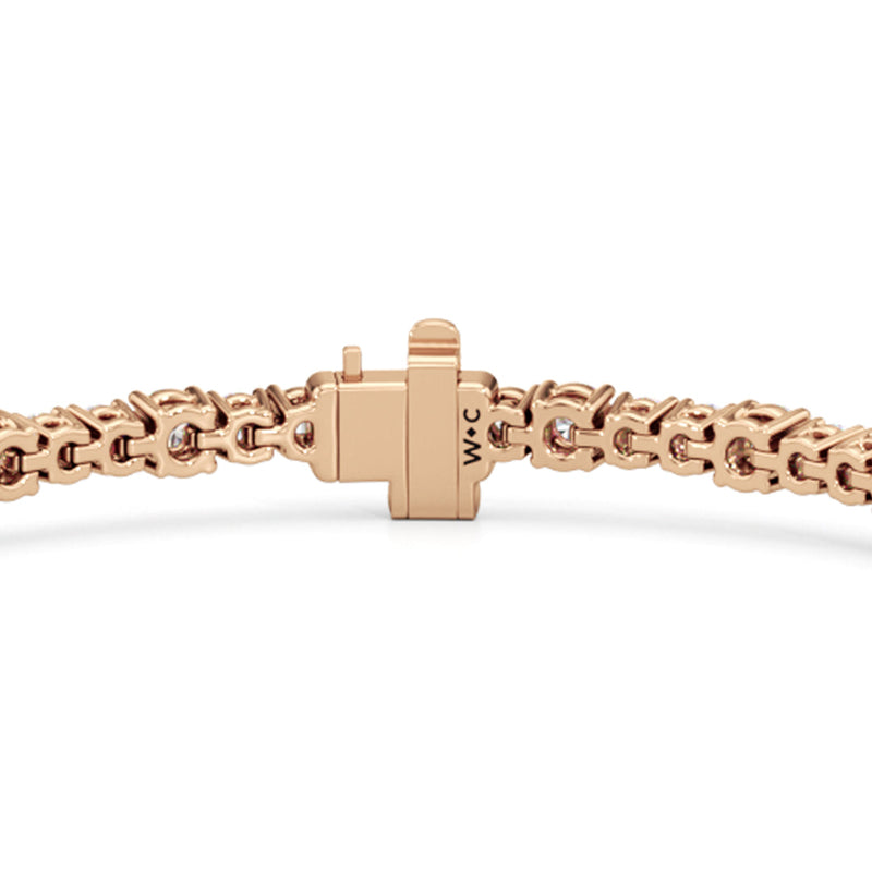 Round Sequenced Tennis Bracelet