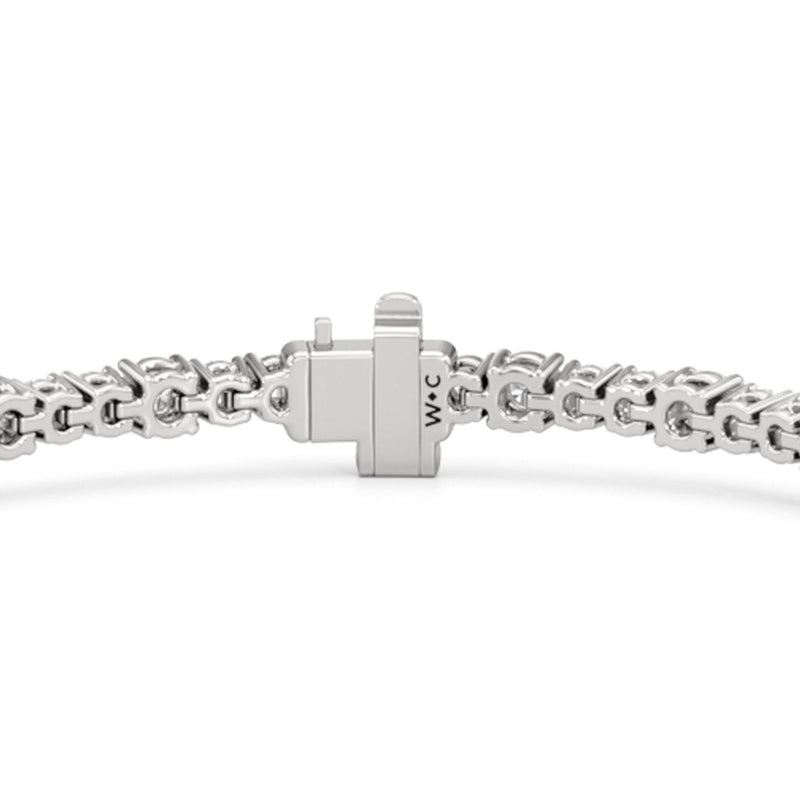 Round Sequenced Tennis Bracelet
