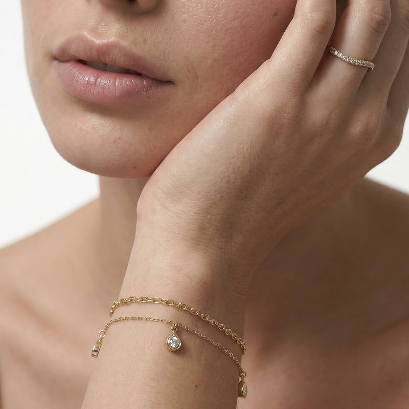 The Kaia Drop Bracelet