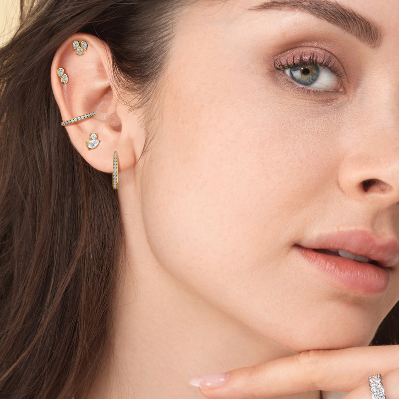 Tri Flatback Studs