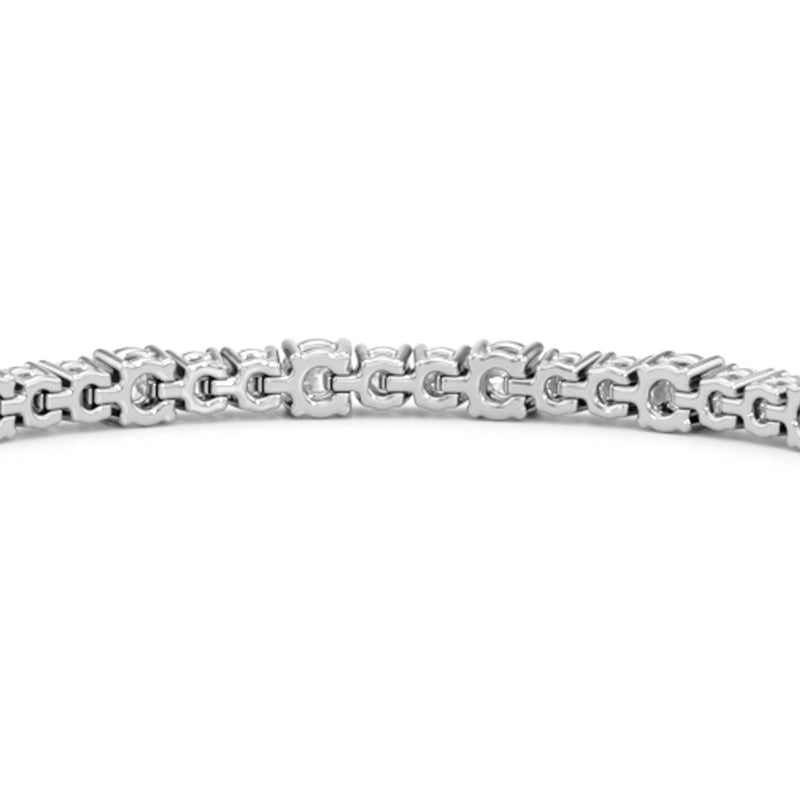 Round Sequenced Tennis Bracelet